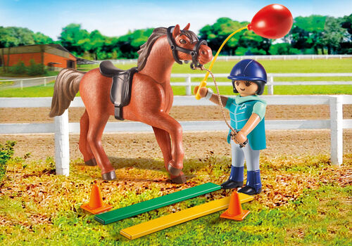 PLAYMOBIL - TERAPEUTA DE CABALLOS