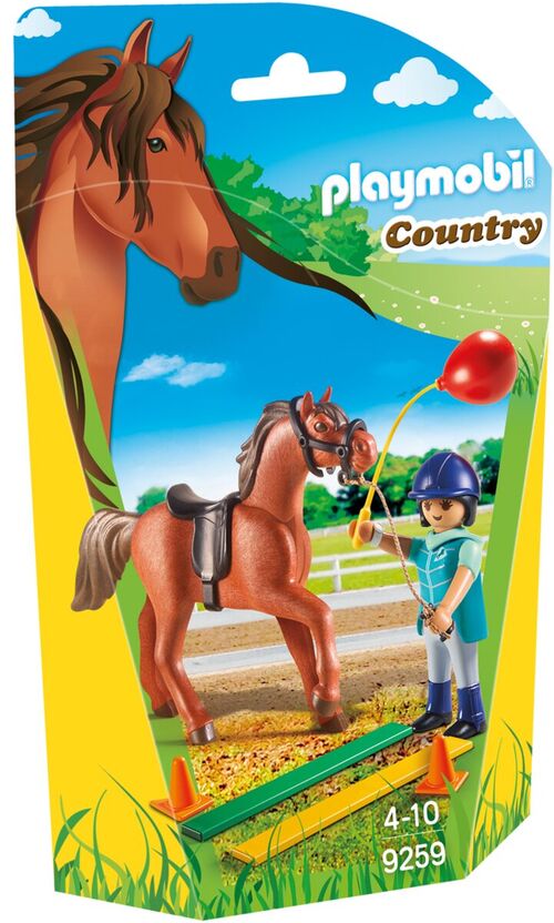 PLAYMOBIL - TERAPEUTA DE CABALLOS