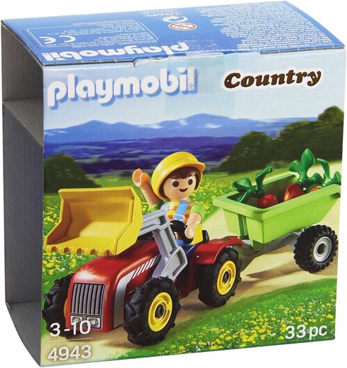 PLAYMOBIL - NIO CON PEQUEO TRACTOR