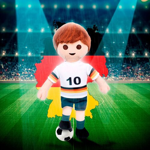 PELUCHE PLAYMOBIL - JUGADOR DE FTBOL ALEMANIA 30 CM SERIE LIMITADA