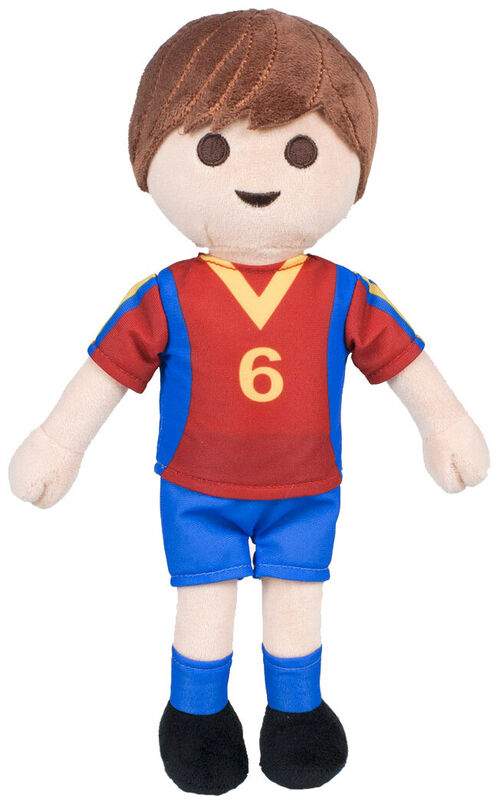 PELUCHE PLAYMOBIL - JUGADOR DE FTBOL ESPAA 30 CM SERIE LIMITADA