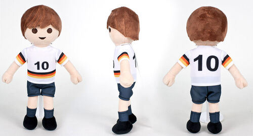 PELUCHE PLAYMOBIL - JUGADOR DE FTBOL ALEMANIA 30 CM SERIE LIMITADA