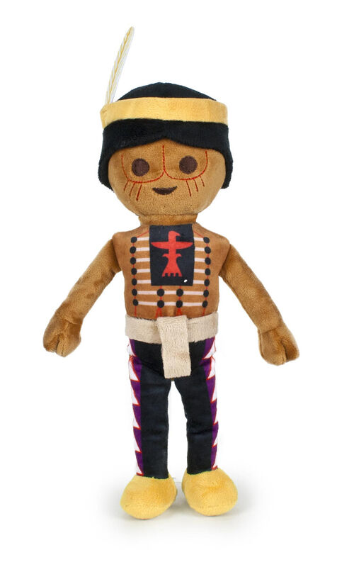 PELUCHE PLAYMOBIL - INDIO 30 CM