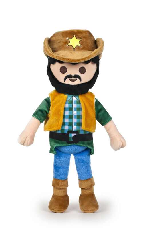 PELUCHE PLAYMOBIL - SHERIFF DEL OESTE 30 CM