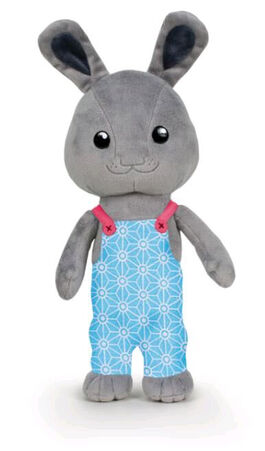 PELUCHE FARM FAMILY - CONEJO GRIS CHICO 22 CM