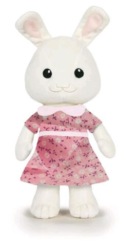 PELUCHE FARM FAMILY - 22 CM - FAMILIA CONEJO BLANCO