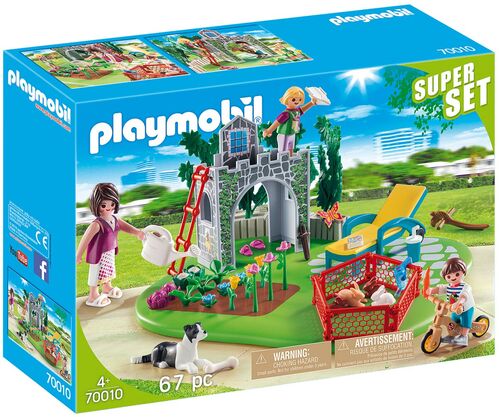 PLAYMOBIL - SUPERSET FAMILIA EN EL JARDN