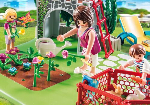 PLAYMOBIL - SUPERSET FAMILIA EN EL JARDN