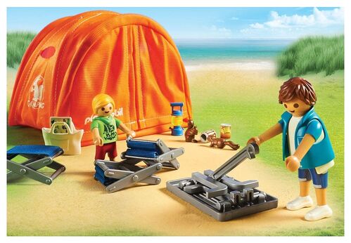 PLAYMOBIL - TIENDA DE CAMPAA