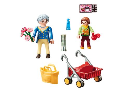 PLAYMOBIL - ABUELA CON NIA