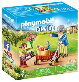 PLAYMOBIL - ABUELA CON NIÑA
