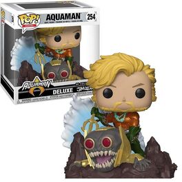 FUNKO POP! AQUAMAN - FIGURA AQUAMAN (DELUXE) - EXCLUSIVO