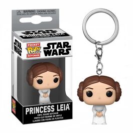 POP! KEYCHAIN STAR WARS - PRINCESA LEIA