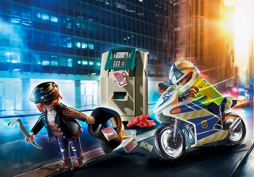 PLAYMOBIL - MOTO DE POLICA