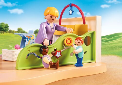 PLAYMOBIL - HABITACIN CON BEBS