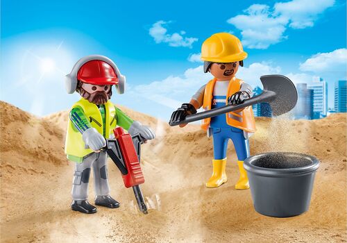 PLAYMOBIL DUO PACK - OBREROS