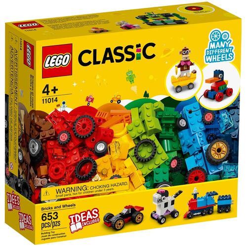 LEGO CLASSIC - LADRILLOS Y RUEDAS