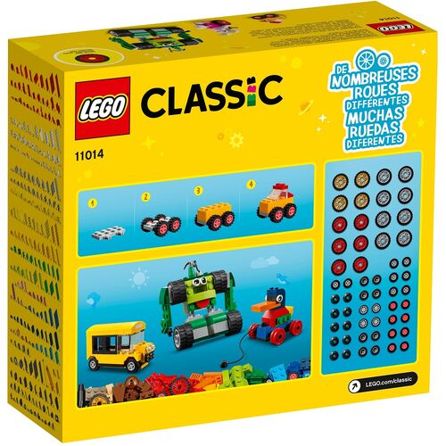 LEGO CLASSIC - LADRILLOS Y RUEDAS