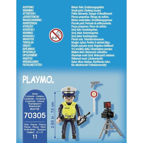 PLAYMOBIL - POLICA CON RADAR