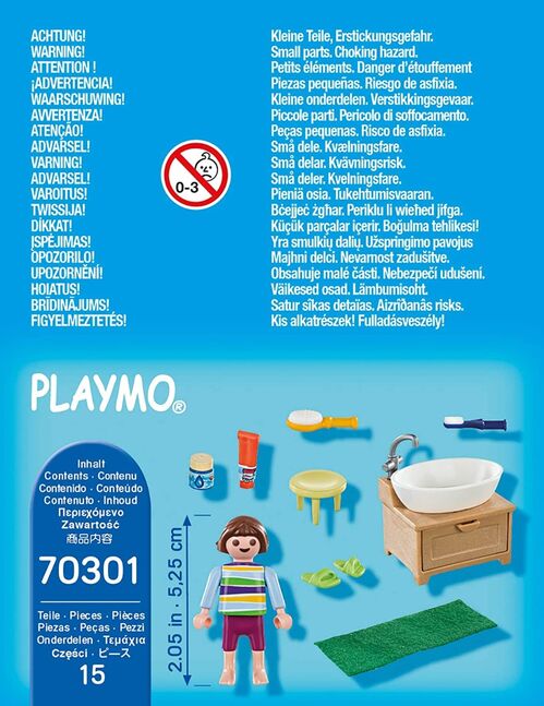 PLAYMOBIL - NIA CON LAVABO