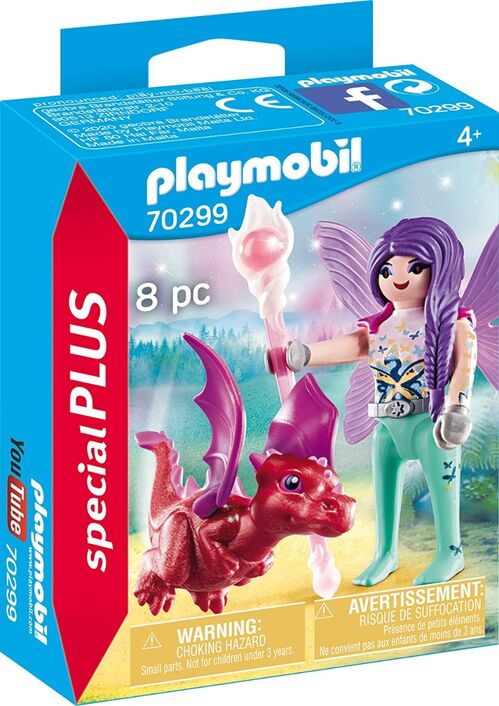 PLAYMOBIL - HADA CON BEB DRAGN