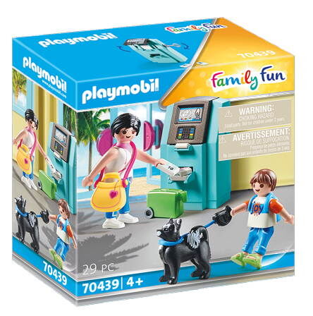 PLAYMOBIL - TURISTAS CON CAJERO