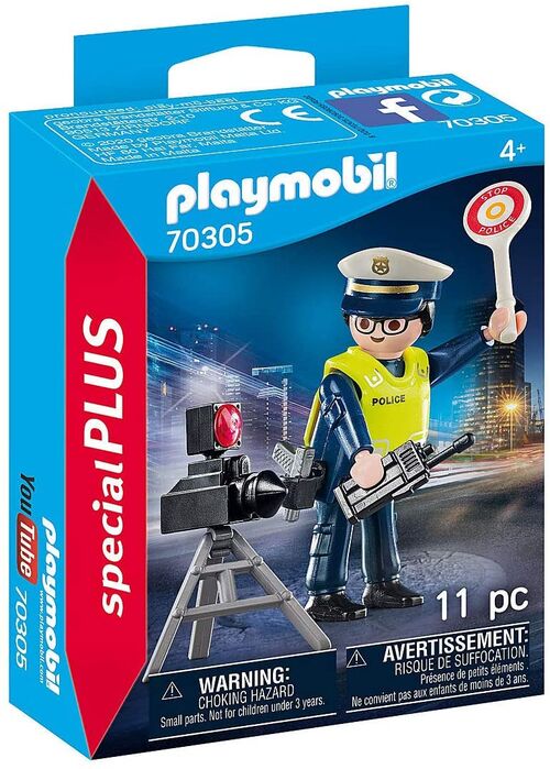 PLAYMOBIL - POLICA CON RADAR