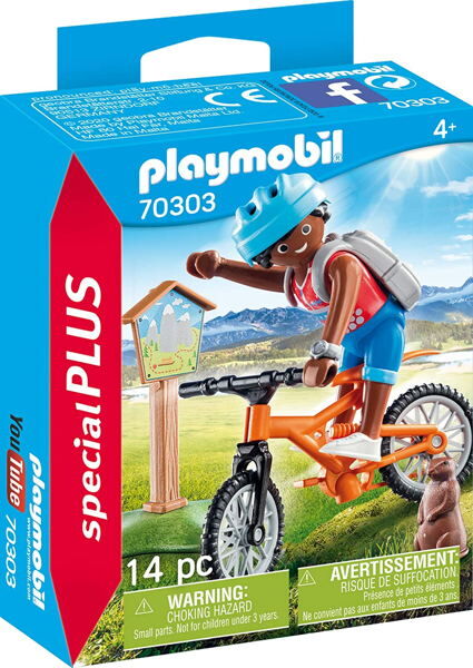 PLAYMOBIL - CICLISTA DE MONTAA