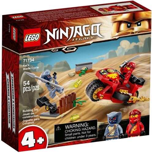 LEGO NINJAGO - MOTO ACUCHILADORA DE KAI