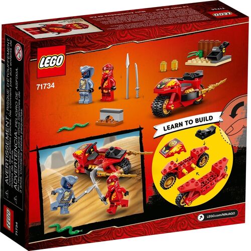 LEGO NINJAGO - MOTO ACUCHILADORA DE KAI