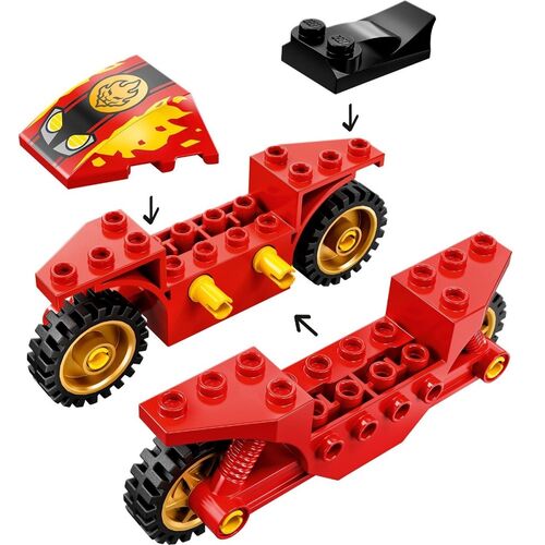 LEGO NINJAGO - MOTO ACUCHILADORA DE KAI