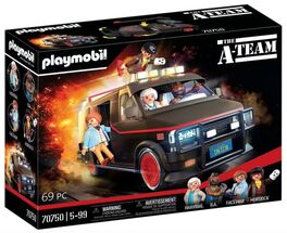 PLAYMOBIL - FURGÓN DEL EQUIPO A EXCLUSIVO
