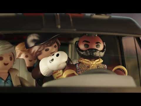 PLAYMOBIL FURGÓN DEL EQUIPO A - EXCLUSIVO