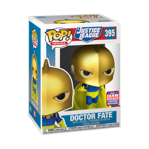 FUNKO POP! DC LIGA DE LA JUSTICIA - DOCTOR DESTINO EXCLUSIVO SDCC21