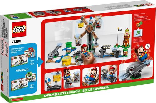 LEGO SUPER MARIO - SET DE EXPANSIN: DERRIBO DE LOS REZNORS