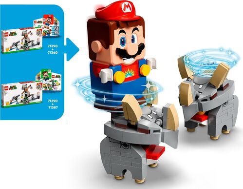 LEGO SUPER MARIO - SET DE EXPANSIN: DERRIBO DE LOS REZNORS