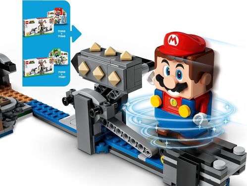 LEGO SUPER MARIO - SET DE EXPANSIN: DERRIBO DE LOS REZNORS