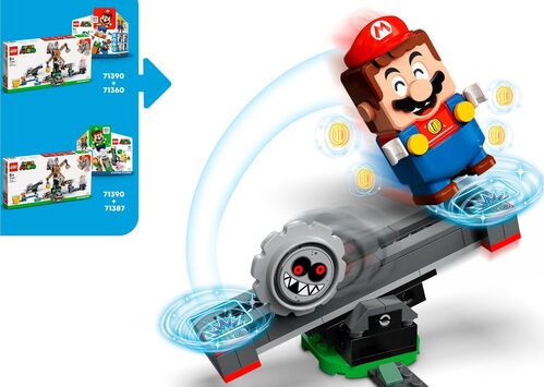 LEGO SUPER MARIO - SET DE EXPANSIN: DERRIBO DE LOS REZNORS