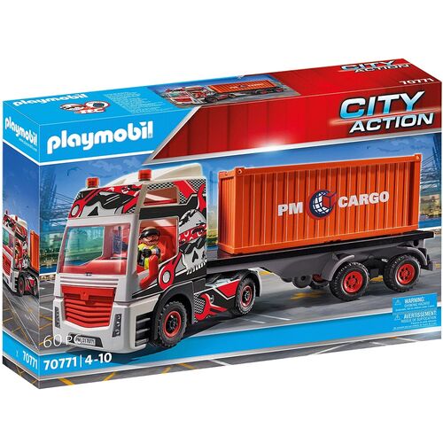 PLAYMOBIL - CAMIN CON REMOLQUE