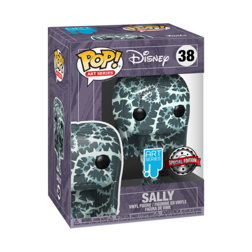 FUNKO POP! PESADILLA ANTES DE NAVIDAD - SALLY ARTSTICA + CAJA PROTECTORA EXCLUSIVO