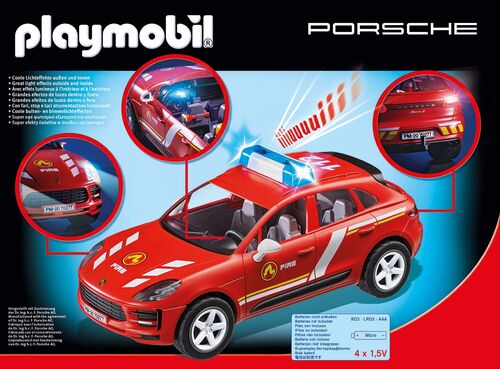 PLAYMOBIL - PORSCHE MACAN S BOMBEROS