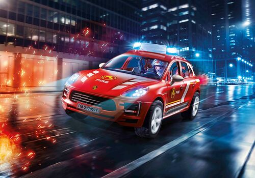 PLAYMOBIL - PORSCHE MACAN S BOMBEROS