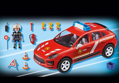 PLAYMOBIL - PORSCHE MACAN S BOMBEROS