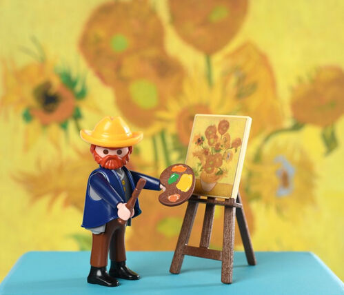 PLAYMOBIL - LOS GIRASOLES DE VAN GOGH (EXCLUSIVO)