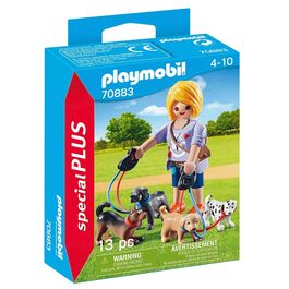 PLAYMOBIL CUIDADORA DE PERROS
