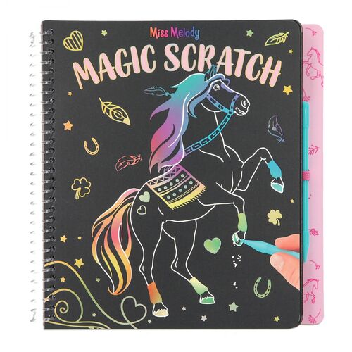 MISS MELODY - CUADERNO MAGIC SCRATCH