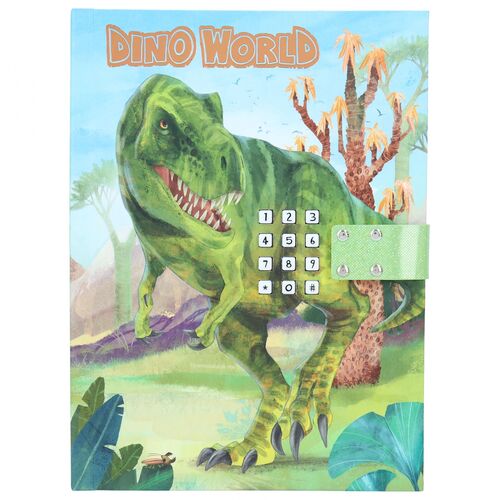 DINO WORLD - DIARIO CON CDIGO SECRETO Y SONIDO