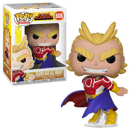 FUNKO POP! MY HERO ACADEMIA - ALL MIGHT EDAD DE PLATA (METÁLICO) EXCLUSIVO