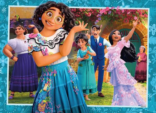 RAVENSBURGER - PUZLE DISNEY ENCANTO: REVIVE LA MAGIA DE ENCANTO! 4 x 100 PIEZAS