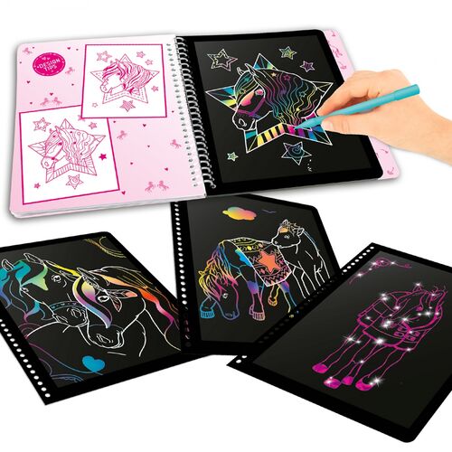 MISS MELODY - CUADERNO MAGIC SCRATCH